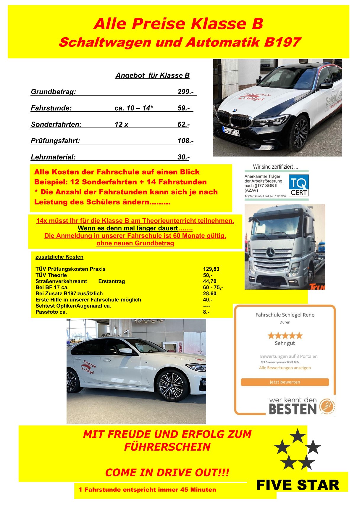 Fahrschule Bild